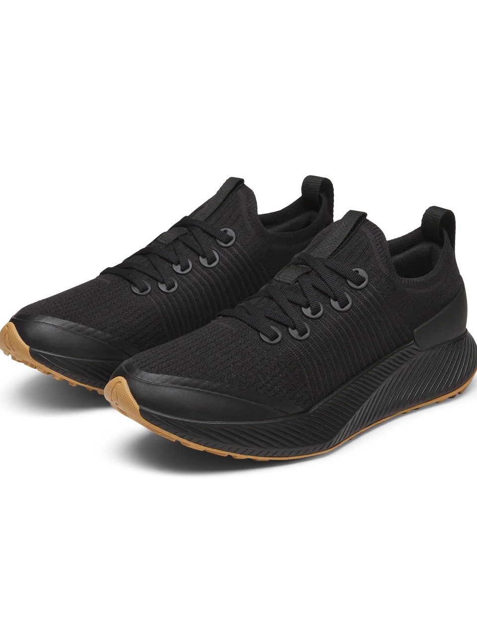 Allbirds Tree Glider Black Women’s Knit Lace-Up Athletic Sneakers Size 7- New